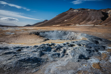 Geothermal area