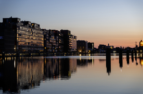 Zaandam bij avond