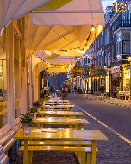 Lockdown in de Schoutenstraat