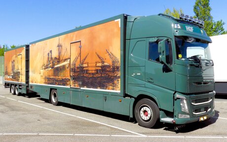 P1300967   Flora Holland   TRUCK TIME   VOLVO FH  HQF  Flower Shuttle 24 april 2026  