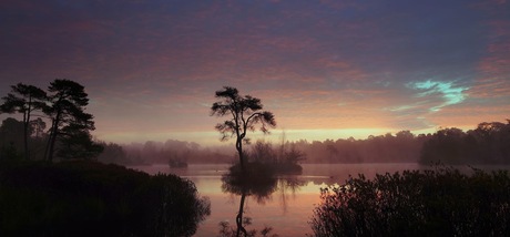 Net voor zonsopkomst