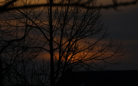 Fan-TAK-tische zonsopkomst