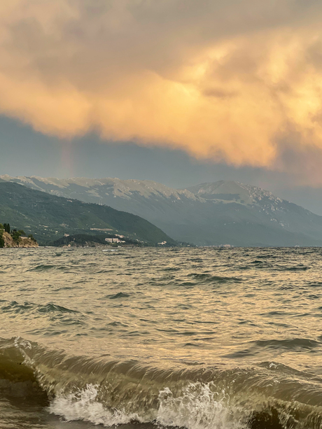 Zonsondergang Ohrid 