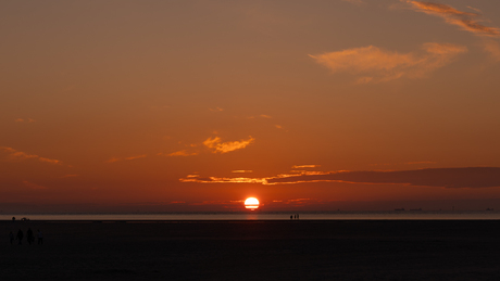 Zonsondergang Zeeland