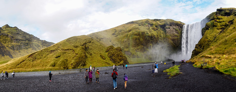 Waterval  Skogafoss waterval