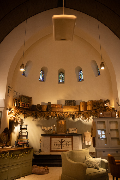 Shoppen in een kerk ....