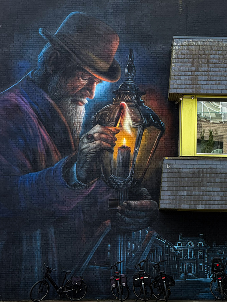 De lantaarnaansteker