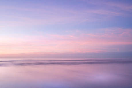 Sprookjesachtige zonsondergang
