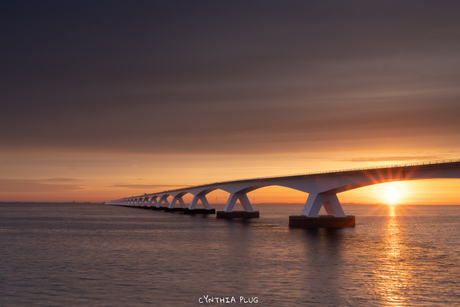 Een stralende Zeelandbrug
