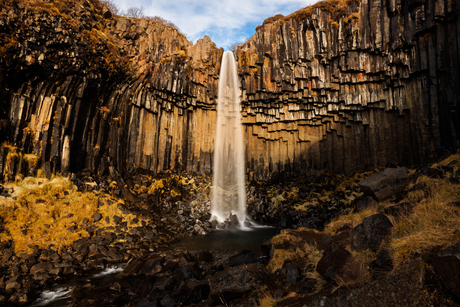 Svartifoss Waterval 