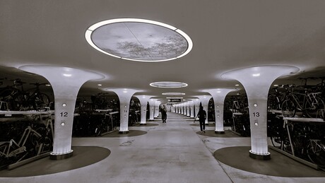 Fietsenstalling CS Amsterdam