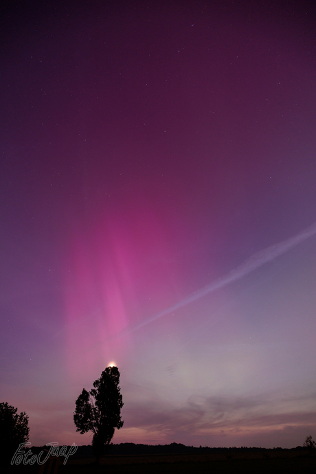 Noorderlicht boven de Achterhoek