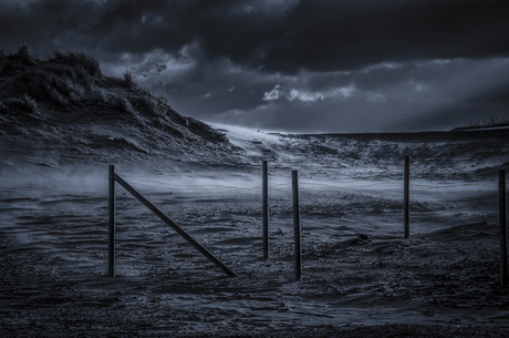 Beach - Dunes- Sand - Storm