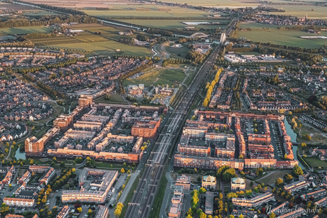 Luchtfoto Houten Castellum
