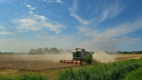 Het was druk op het land