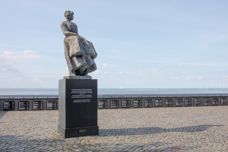 Vissersmonument op Urk