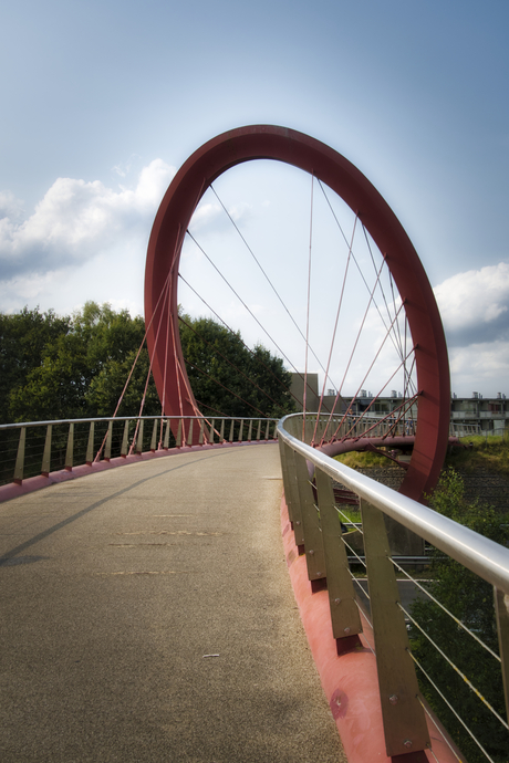 Landmark Fietsbrug ovcer A7