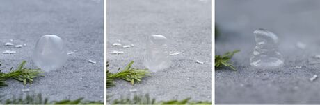 Even lachen: metamorfose van een zeepbel