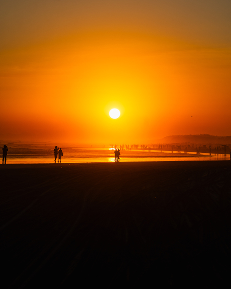 Zonsondergang met de locals uit Yogyakarta