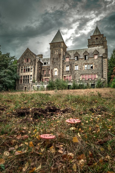 Verlaten Kasteel