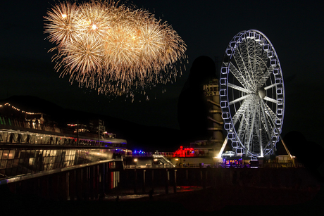 Vuurwerk Scheveningen -1-