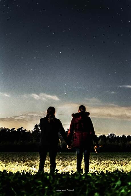 Searching for Comet Lemmon