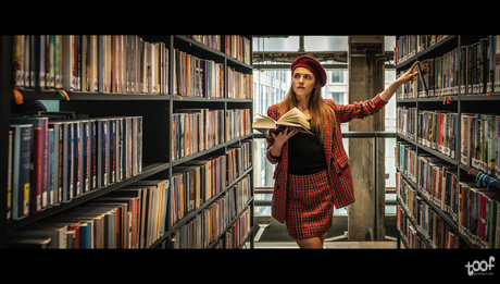 The librarian's  search...