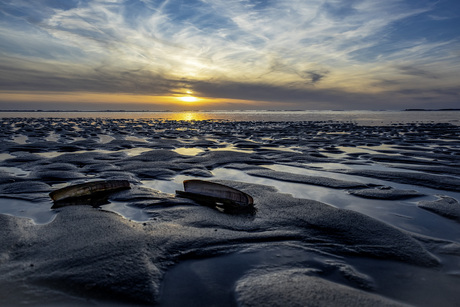 Strand Brouwersdam.