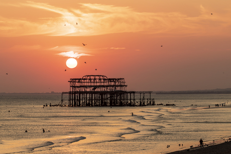 Sunset in Brighton