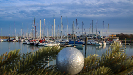Kerst in de jachthaven