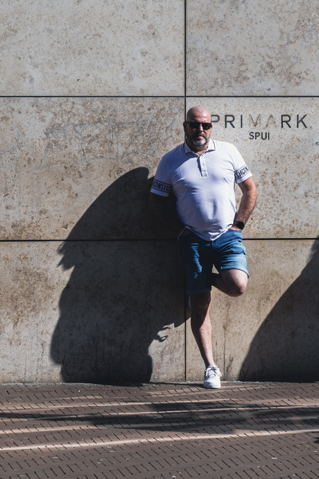 Papa in parkeerstand