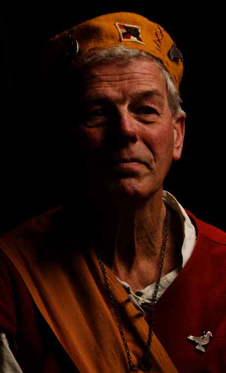 Portret van een Troubadour