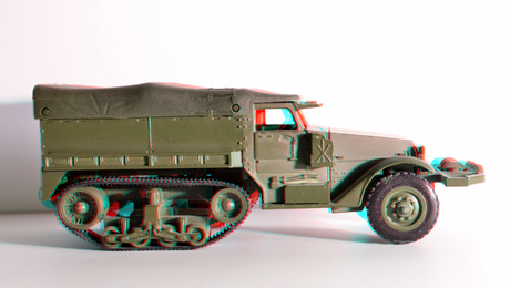 SOLIDO Half-track die-cast model