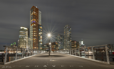 Rijhavenbrug richting Kop van Zuid