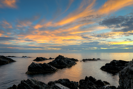 Collioure bij zonsopkomst