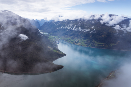 Aurlandsfjord, Noorwegen