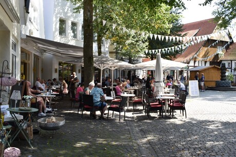 Restaurant op de Markt i Tecklenburg