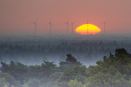 Zonsopkomst Lemelerberg 