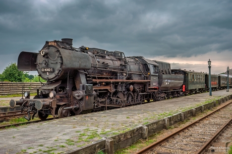Historische Stoomtrein bij Museumspoorlijn STAR.