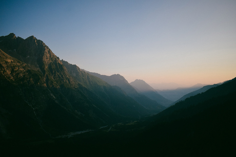 Zonsopkomst Zwitserland