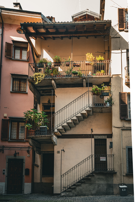 Italiaanse huisje in Intra