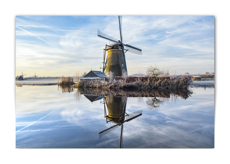 Winter in Kinderdijk