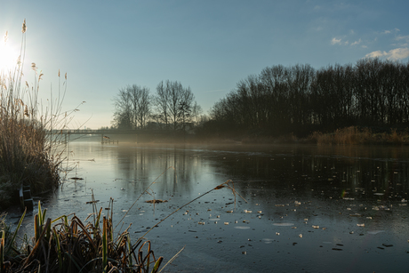 Broekpolder in de winter 