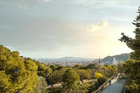 Uitzicht over Barcelona