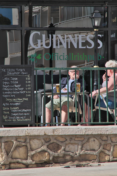 Iriish Pub in zuid Spanje. Benalmadena