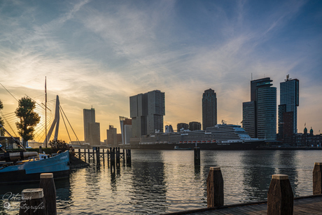 Zonsopkomst Rotterdam