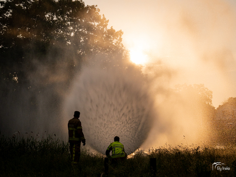 Brandweer oefening 