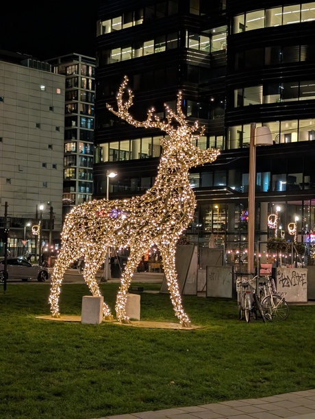 Kerst lichtjes in Utrecht