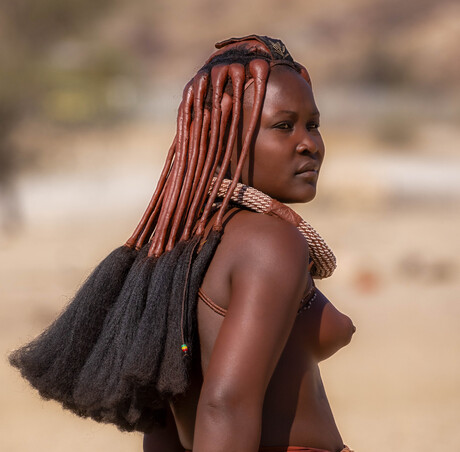 Himba vrouw