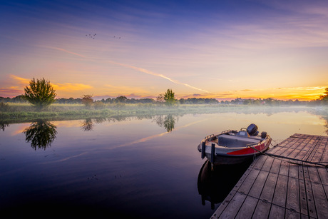 Ochtend aan de Vecht